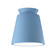 Radiance LED Outdoor Flush-Mount in Sky Blue (102|CER-6170W-SKBL-LED1-1000)