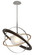 Apogee One Light Chandelier in Two-Tone (67|F5511-SFB/VGL/SS)