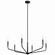 Madden Six Light Chandelier in Black (12|52719BK)