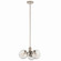 Silvarious Three Light Chandelier in Polished Nickel (12|52700PN)