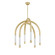 Zeme LED Chandelier in Vintage Polished Brass (68|471-34-VPB) Zeme LED Chandelier in Vintage Polished Brass (68|471-34-VPB)