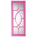 Dayton Mirror in Glossy Hot Pink (204|60108HP)