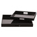 Lacquer Square Wood Tray Tray Set in Glossy Black (204|83023)