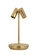 Doppia LED Table Lamp in Hand Rubbed Antique Brass (182|SLTB53427HAB)