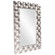 Krystal Mirror in Silver Leaf (204|43111)