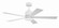 McCoy 52 5 Blade 52'' Ceiling Fan in White (46|MCY52W5)