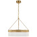 Menil LED Chandelier in Soft Brass (268|MF 5170SB-CG)
