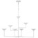 Eleanor LED Chandelier in Plaster White (268|JN 5174PW)