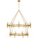 Classic LED Chandelier in Antique-Burnished Brass (268|CHC 5825AB)