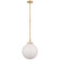 Parkington LED Pendant in Antique-Burnished Brass (268|CHC 5542AB-WG)