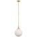 Parkington LED Pendant in Antique-Burnished Brass (268|CHC 5540AB-WG)
