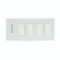 4 Dimmer And 1 Timer For Use With Control Boxes in White (40|EFSWTD4)