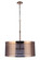 Mesh Four Light Pendant in Satin Brass (46|58994-SB)