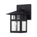 Crestlake One Light Outdoor Wall Lantern in Textured Black (107|21321-14)