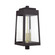 Oslo Four Light Outdoor Post Top Lantern in Bronze with Antique Brass (107|20862-07)