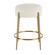 Arles Counter Stool in Brushed Brass (52|23810)