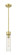 Downtown Urban One Light Mini Pendant in Antique Brass (405|617-1S-AB-G617-11SDY)