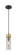 Downtown Urban One Light Mini Pendant in Black Antique Brass (405|617-1P-BAB-G617-8SM)