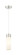 Downtown Urban One Light Mini Pendant in Antique Brass (405|617-1P-AB-G617-8SCL)