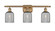 Ballston Three Light Bath Vanity in Brushed Brass (405|516-3W-BB-G559-5SM)