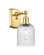 Ballston One Light Wall Sconce in Satin Gold (405|516-1W-SG-G559-5SDY)