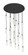 Downtown Urban 21 Light Pendant in Matte Black (405|148BK-B-21P-BK-G434-12SDY)