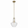 Everly One Light Pendant in Brushed Natural Brass (12|42141NBRCS)