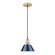 Orwell One Light Mini Pendant in Brushed Champagne Bronze (62|3306-S BCB-NVY)