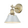 Orwell One Light Bath Vanity in Aged Brass (62|3306-BA1 AB-DB)