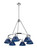 Orwell Six Light Chandelier in Chrome (62|3306-6 CH-NVY)