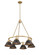 Orwell Six Light Chandelier in Brushed Champagne Brass (62|3306-6 BCB-RBZ)