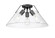 Orwell Three Light Flush Mount in Matte Black (62|3306-3FM BLK-CLR)