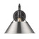 Orwell One Light Wall Sconce in Matte Black (62|3306-1W BLK-PW)