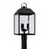 Nelson Three Light Outdoor Post Lantern in Black (65|953435BK)