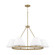 Parson Six Light Chandelier in Matte Brass (65|453261MA)