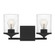 Abner Two Light Bath in Matte Black (10|ABR8614MBK)