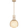 Quoizel Pendant One Light Pendant in Bronze Gold (10|QP6741BGD)