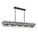 Loren Four Light Linear Chandelier in Gunmetal (16|21826TCGM) Loren Four Light Linear Chandelier in Gunmetal (16|21826TCGM)