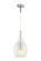 Jericho One Light Pendant (423|C37521CHCL)