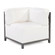 The Atlantis Axis Corner Chair With Cover in White (204|KQ921T-944)