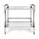 Bar Cart Bar Cart in Silver (204|58025)