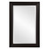 The George Mirror in Black (204|53049BL)