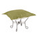 The Bella Puff Scroll Puff Ottoman in Green (204|510-221)