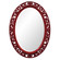 The Suzanne Mirror in Red (204|2123BU)