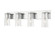 Titus Four Light Vanity in Chrome (224|826-4V-CH)