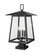 Rainer Five Light Outdoor Pier Mounted Fixture in Black (224|5015PHXLS-SQPM-BK) Rainer Five Light Outdoor Pier Mounted Fixture in Black (224|5015PHXLS-SQPM-BK)