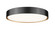 Kawan LED Flush Mount in Matte Black + Modern Gold (224|1014F20-MB-MGLD-LED)