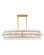 Rene LED Chandelier in Distressed Brass (138|FR30124DA)