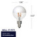 Light Bulb in Half White (427|776838)