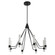 Ethos LED Chandelier in Black (440|3-6714-15)